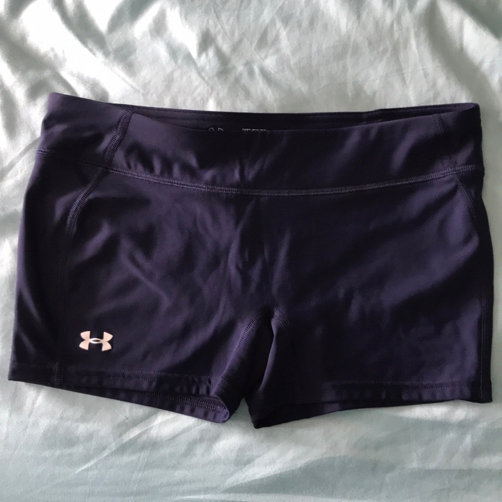 Under armour heat gear 3” compression shorts